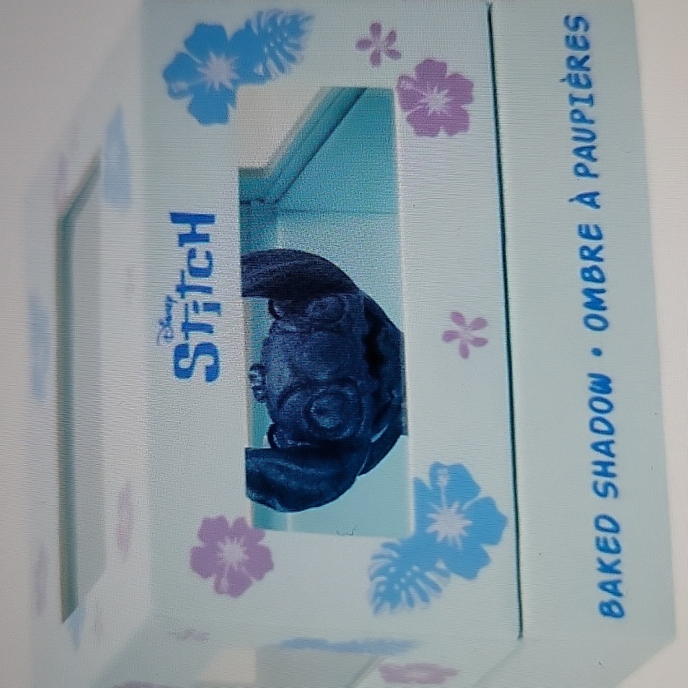 New In Box Disney Lilo & Stitch 3D Stitch Baked Blue Eyeshadow